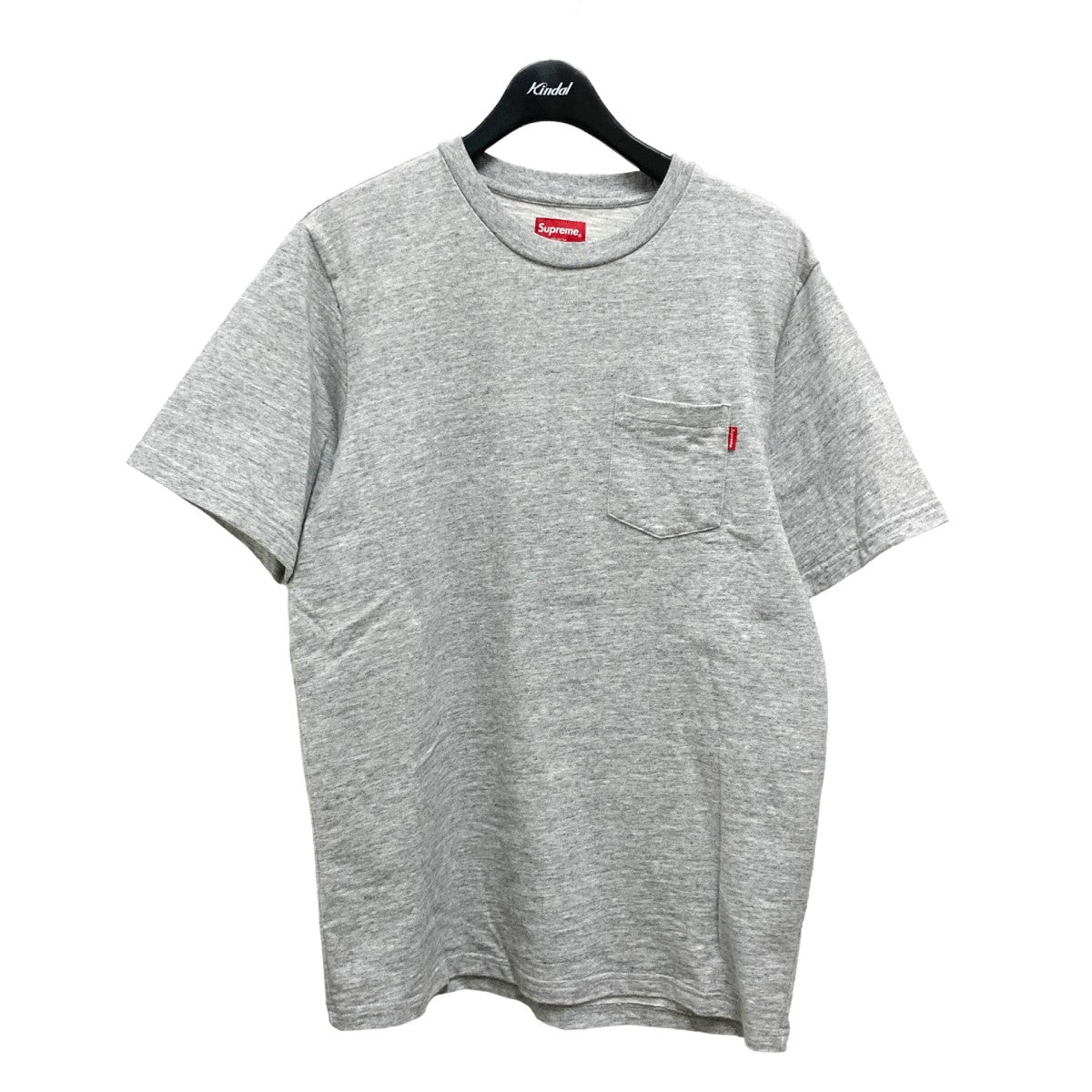 Supreme(シュプリーム) Pocket Tee胸ポケットTシャツ グレー サイズ M｜【公式】カインドオルオンライン  ブランド古着・中古通販【kindal】