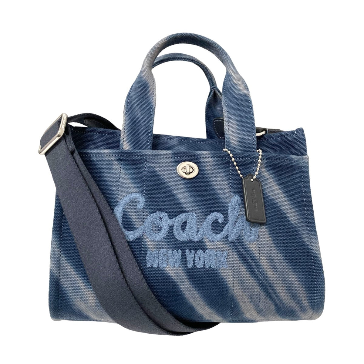 COACH(コーチ) カーゴトートバッグ26・タイダイ2WAYショルダーバッグCU029 CU029 ネイビー｜【公式】カインドオルオンライン  ブランド古着・中古通販【kindal】