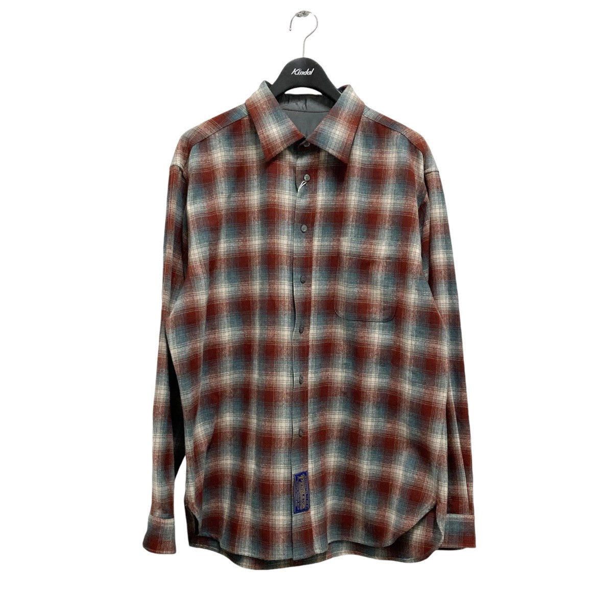Maison Margiela×PENDLETON チェックシャツS67DT0002 S67DT0002 レッド 