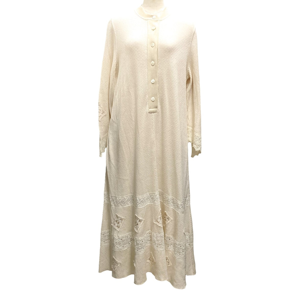 Ron Herman(ロンハーマン) 22AWHoneycomb Cotton Lace Dressレースワンピース3610300233  3610300233 ベージュ サイズ S｜【公式】カインドオルオンライン ブランド古着・中古通販【kindal】