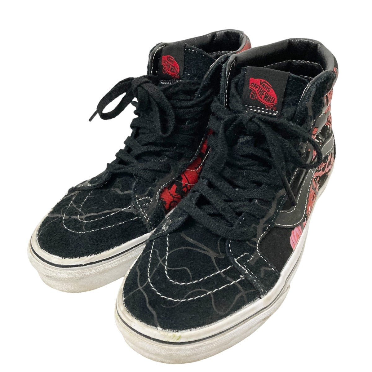 VANS×Stranger Things SK8 Hi Reissueハイカットスニーカー500714 500714 ブラック×レッド サイズ  24.5cm｜【公式】カインドオルオンライン ブランド古着・中古通販【kindal】