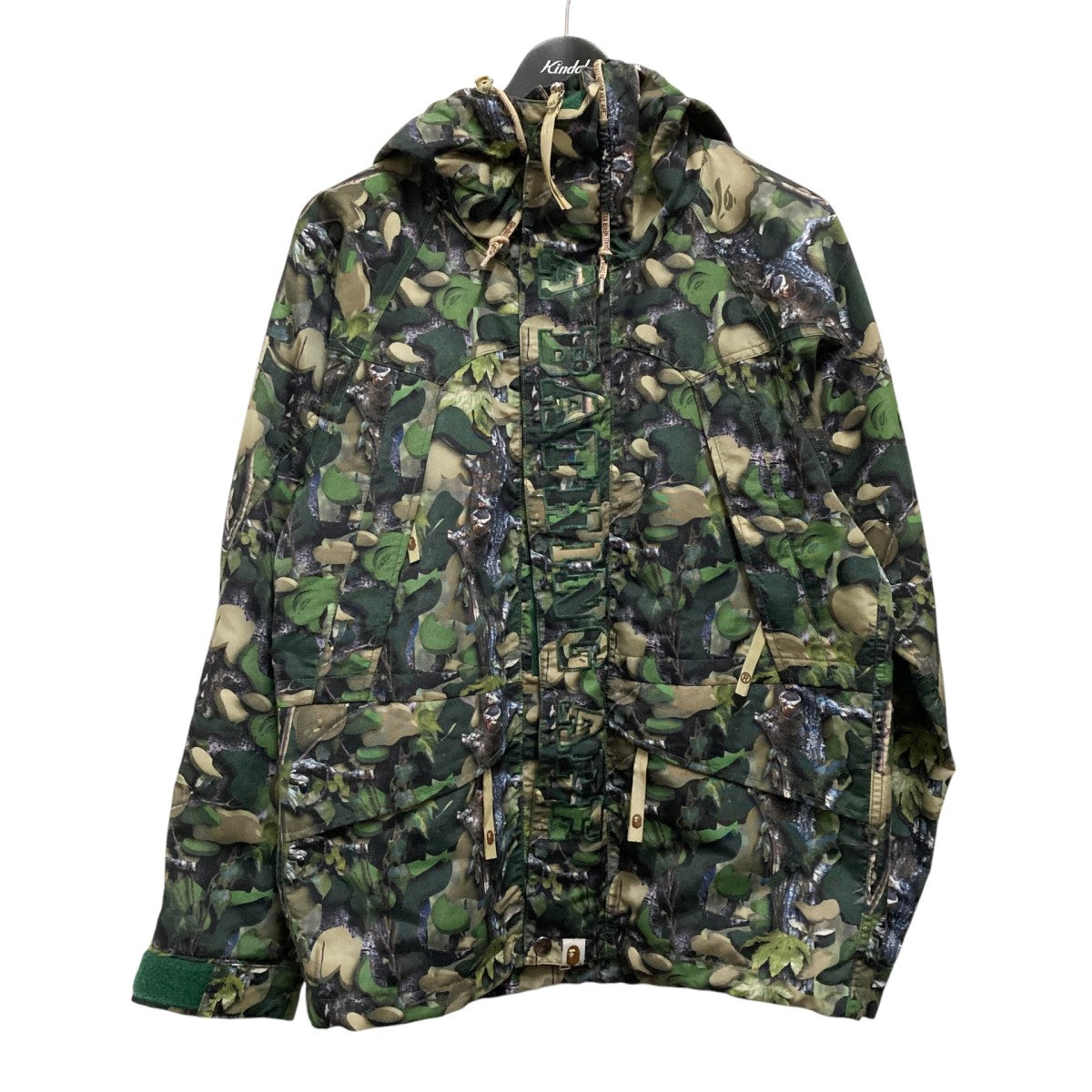 A BATHING APE(アベイシングエイプ) マウンテンパーカー グリーン サイズ S｜【公式】カインドオルオンライン  ブランド古着・中古通販【kindal】