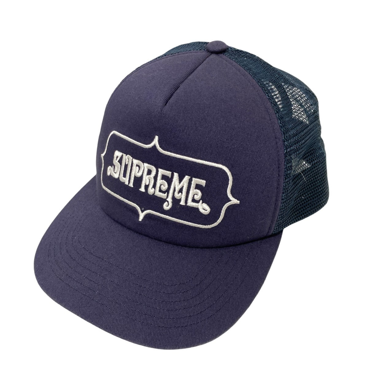 Supreme(シュプリーム) メッシュキャップ ネイビー｜【公式】カインドオルオンライン ブランド古着・中古通販【kindal】