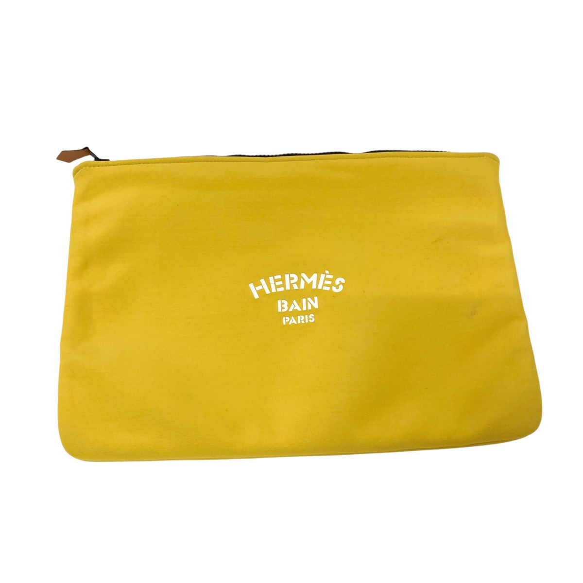 HERMES(エルメス) ネオバンGMフラットポーチ イエロー｜【公式 