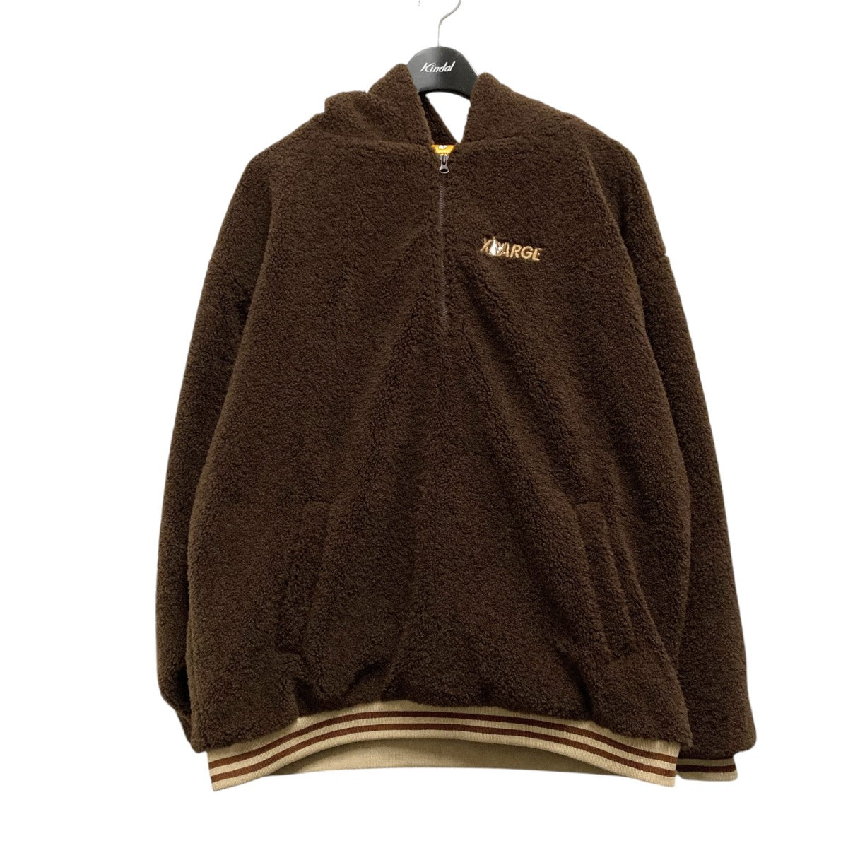 FR2×X-LARGE BOA HOODIEプルオーバーパーカー ブラウン サイズ XL｜【公式】カインドオルオンライン  ブランド古着・中古通販【kindal】