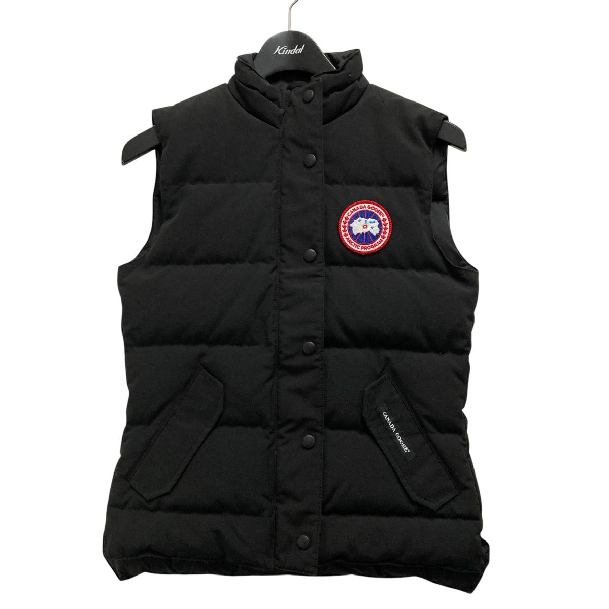 CANADA GOOSE(カナダグース) ダウンベスト2832L 2832L ブラック サイズ XS｜【公式】カインドオルオンライン  ブランド古着・中古通販【kindal】