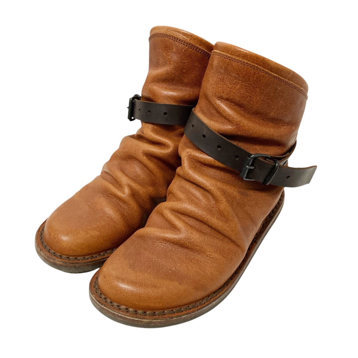 Trippen(トリッペン) BOMBショートブーツ ブラウン サイズ 35｜【公式