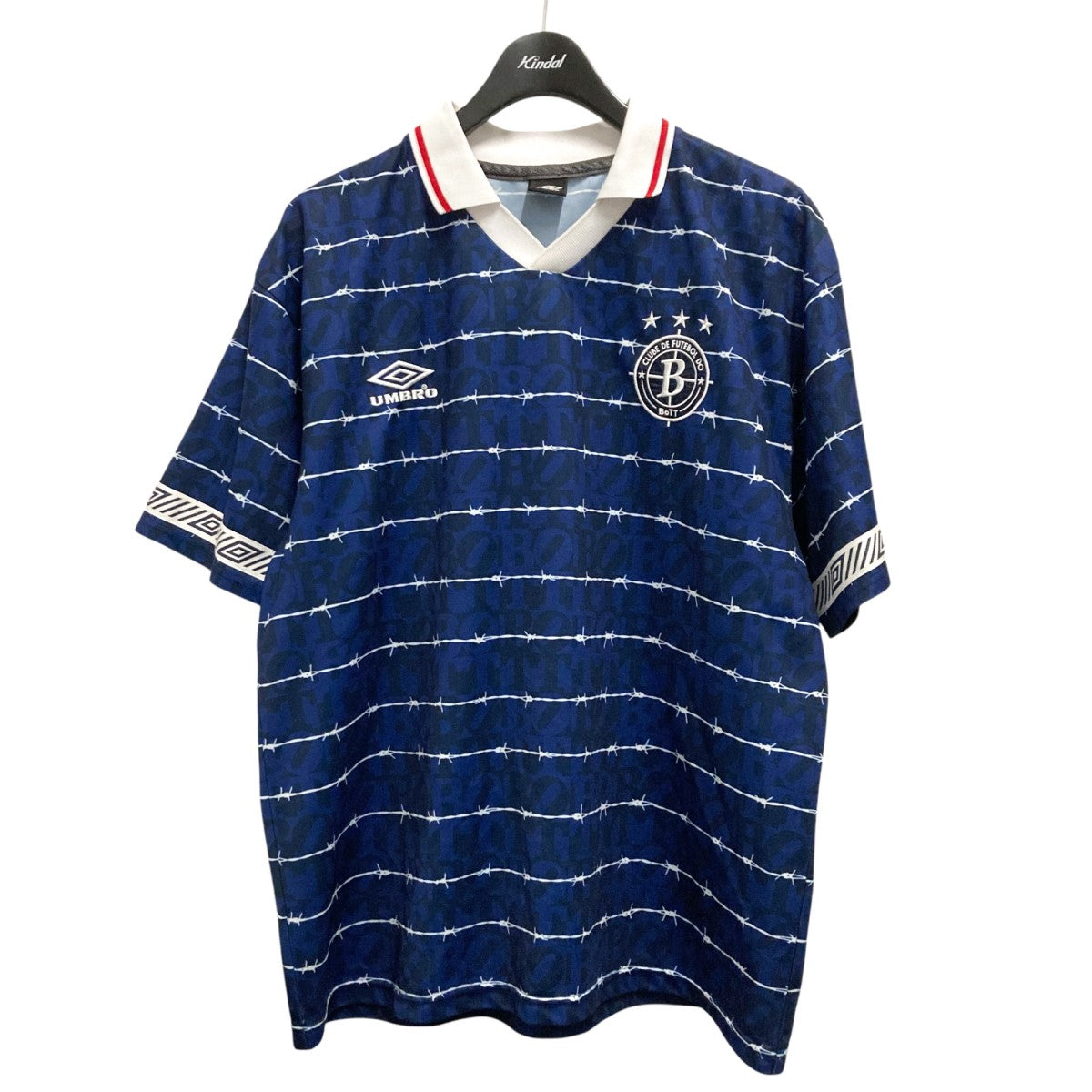 UMBRO×BoTT ゲームシャツULUSJA70BT ULUSJA70BT ネイビー サイズ
