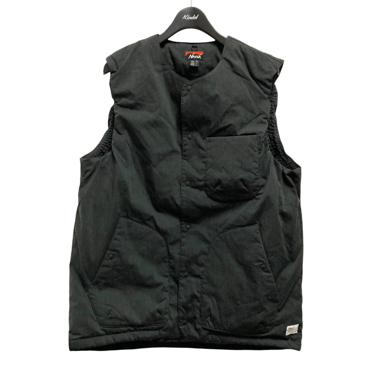 NANGA ナンガ ダウン ベスト NANGA ナンガ 別注 AURORATEX EMBROIDERY DOWN VEST オーロラ