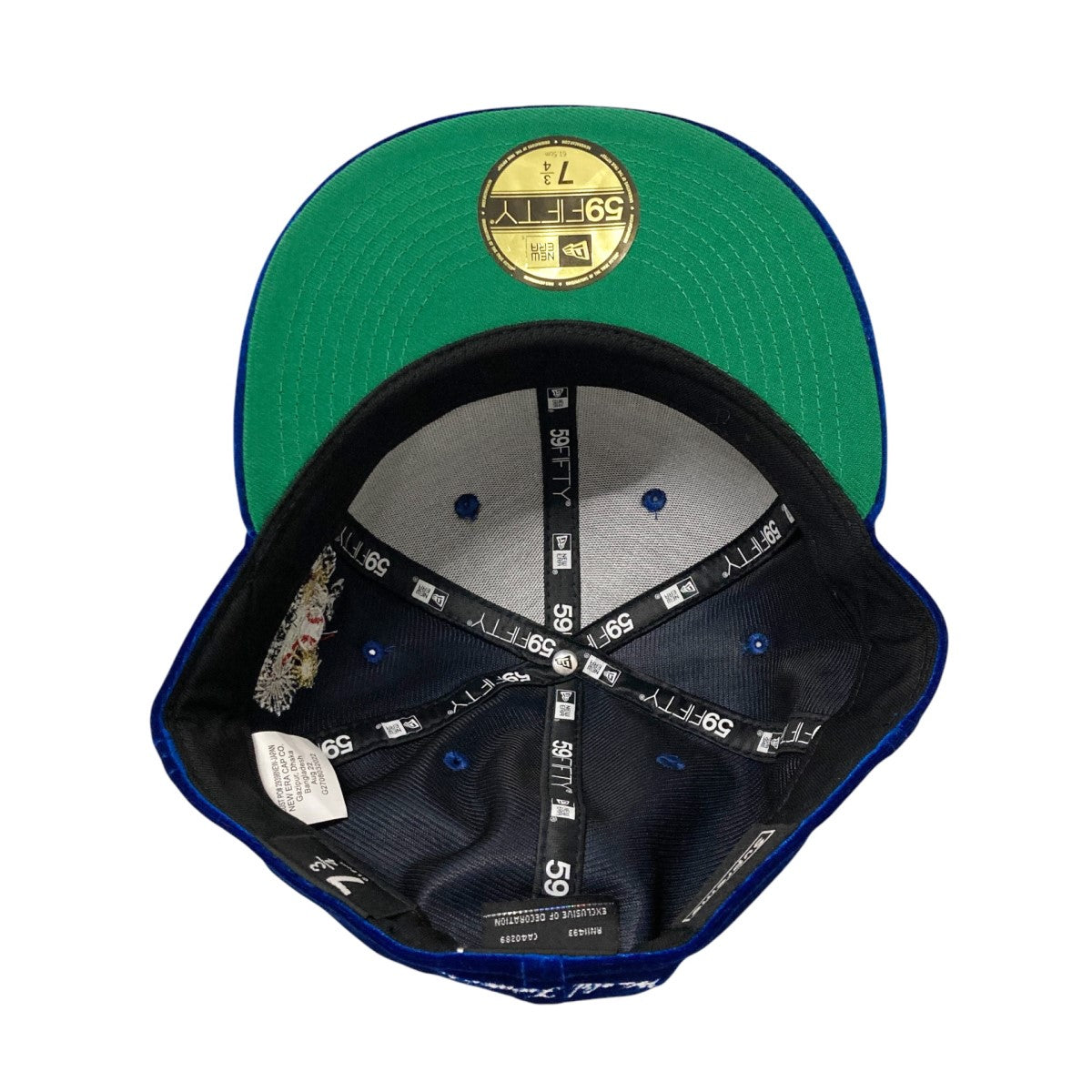 Supreme×New Era Velour Box Logoベルベットキャップ 古着・中古-6枚目のアイテム画像