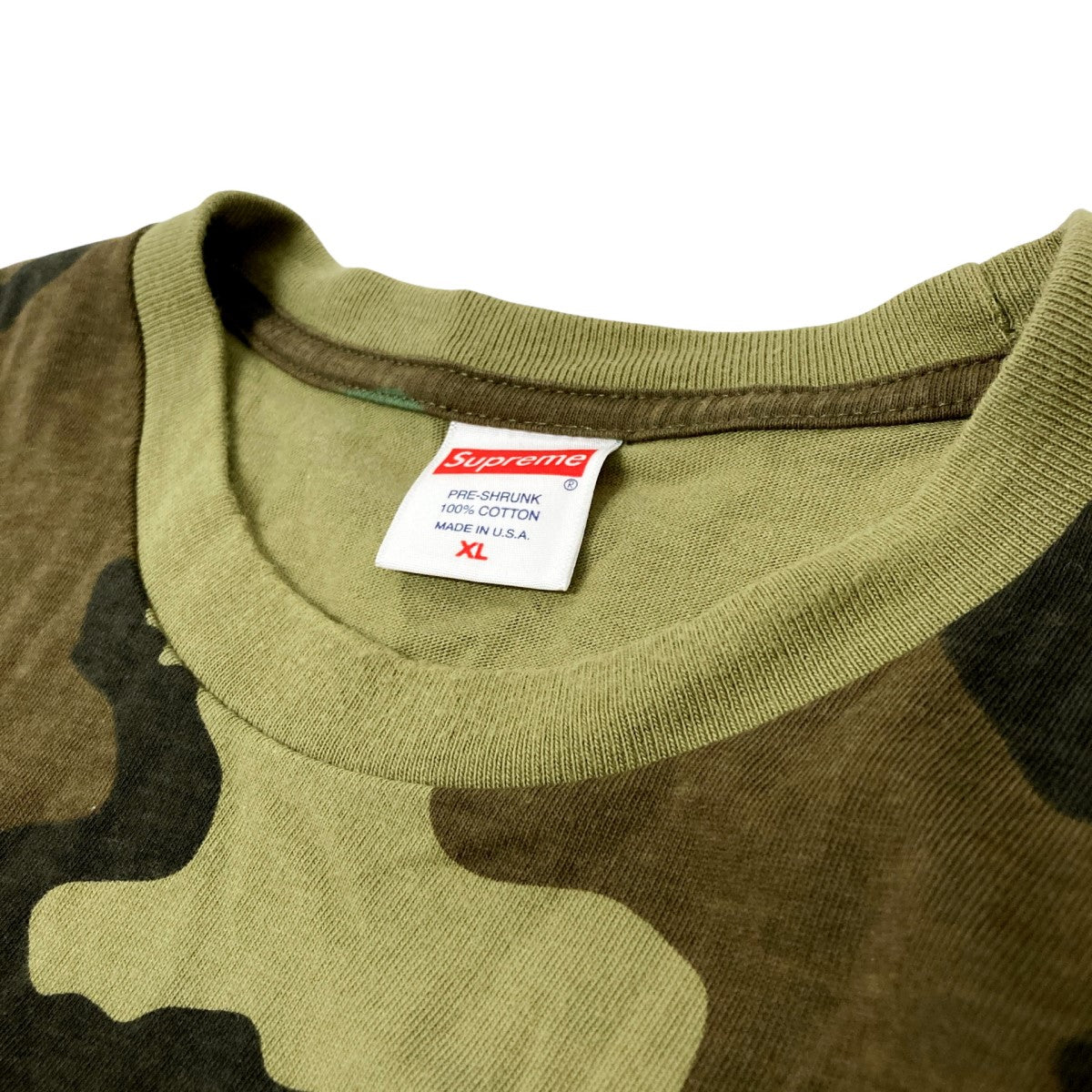 Supreme Futura logo teeカモフラ柄プリントTシャツ 古着・中古-3枚目のアイテム画像