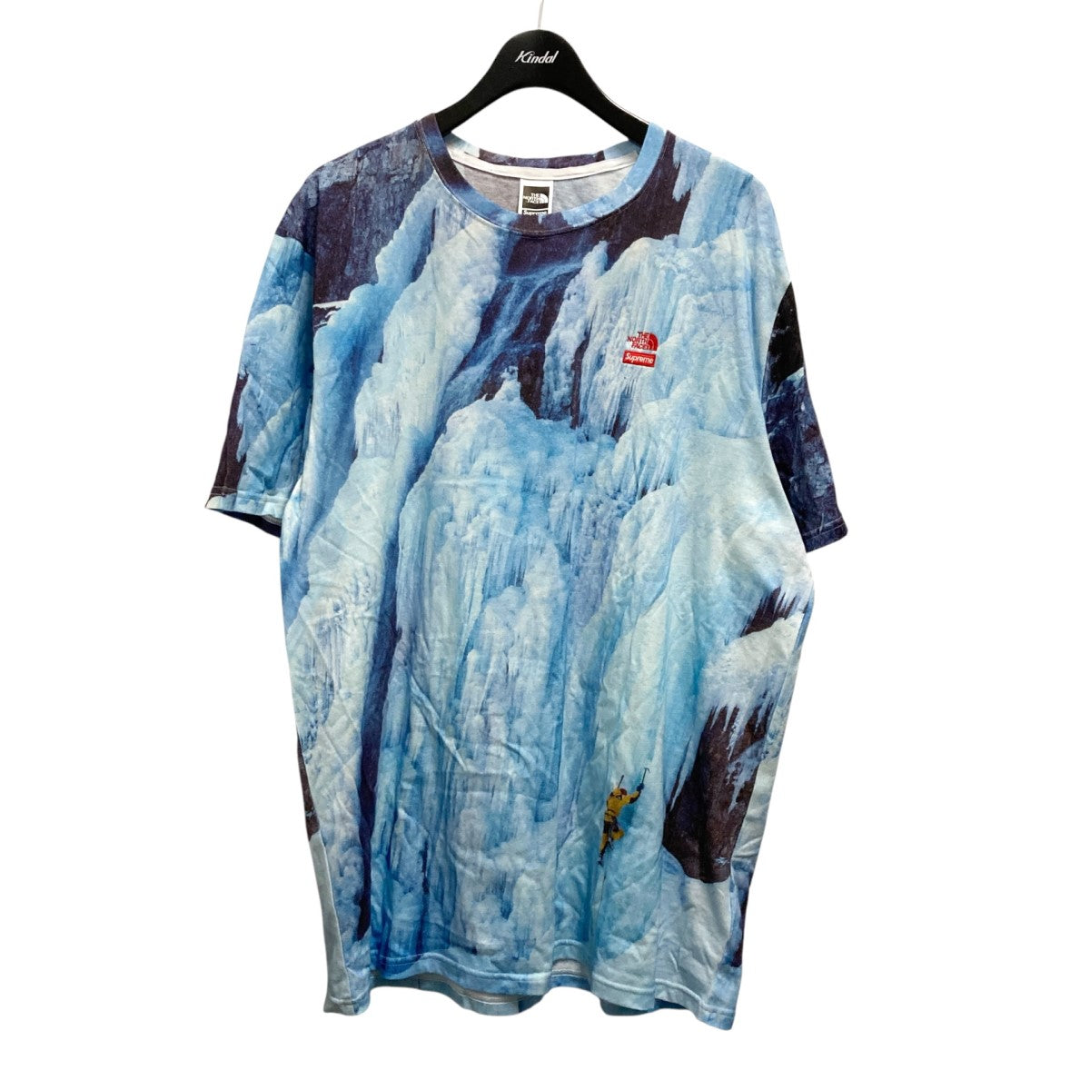 Supreme×THE NORTH FACE 総柄TシャツNF0A5G7T 古着・中古-1枚目のアイテム画像