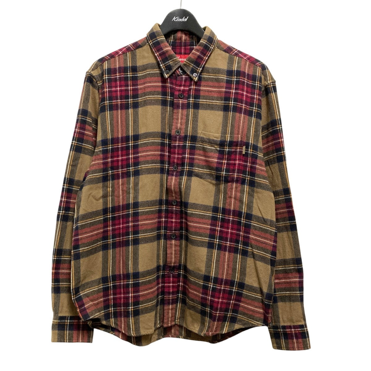 トップス 18AW Supreme Tartan L/S Flannel Shirt M Supreme Tartan L S Flannel Shirt (FW18) - $128