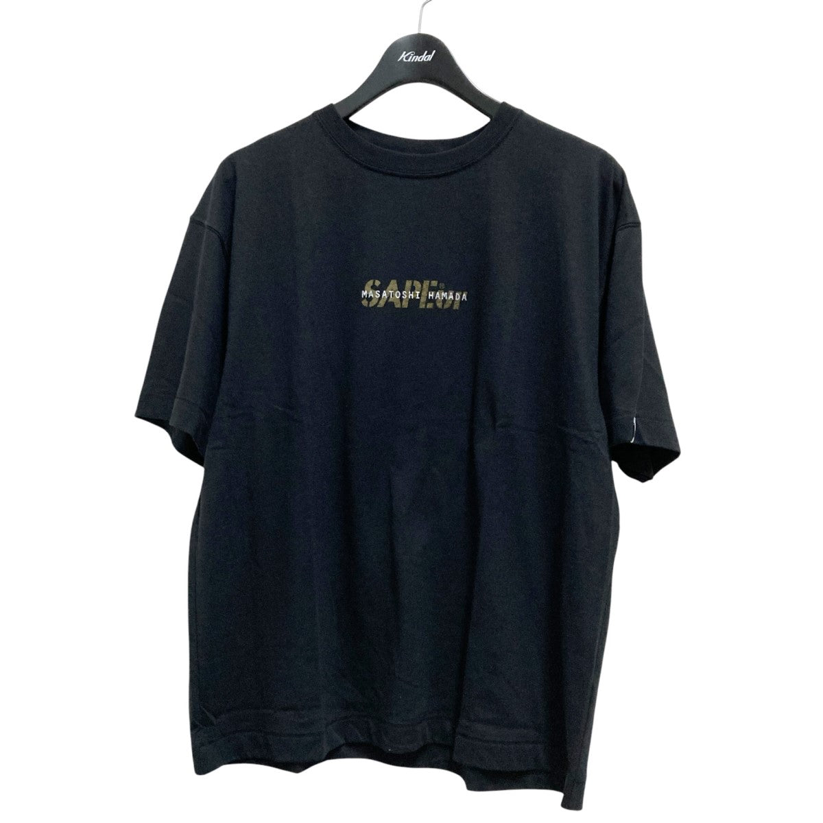 春夏新作モデル SAPEur(サプール) M｜【公式 サイズ ブラック プリントTシャツ アイドル