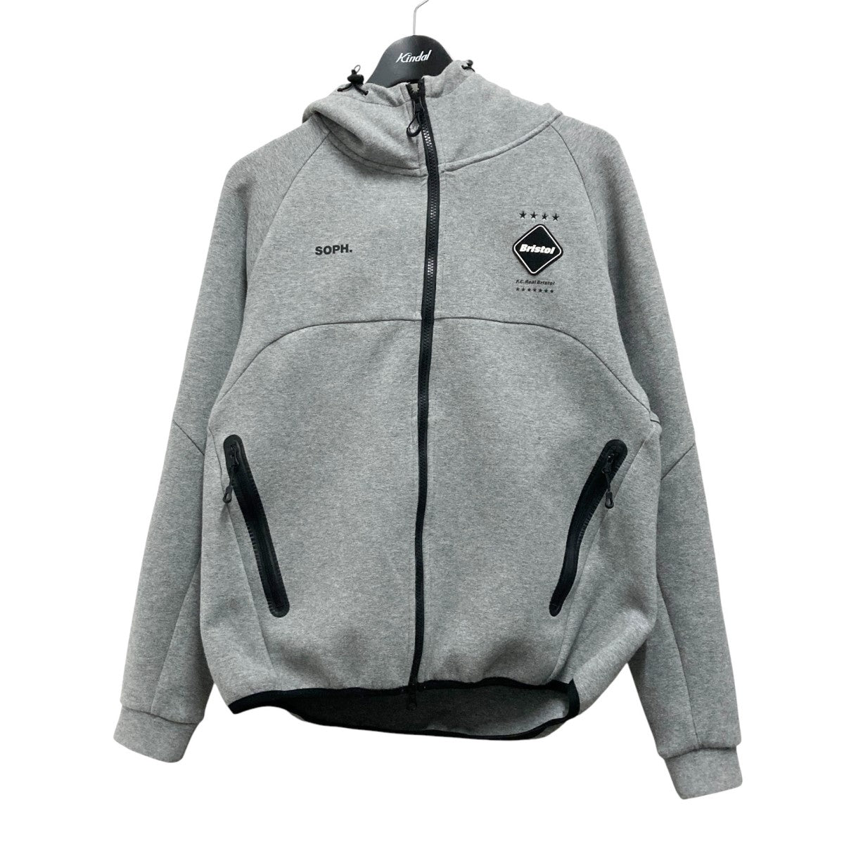 F．C．R．B．(エフシーアールビー) VENTILATION HOODIEジップ