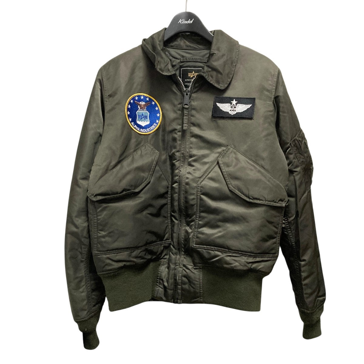 中古 ALPHA INDUSTRIES フライトジャケット 中古・古着通販】ALPHA INDUSTRIES (アルファインダストリーズ