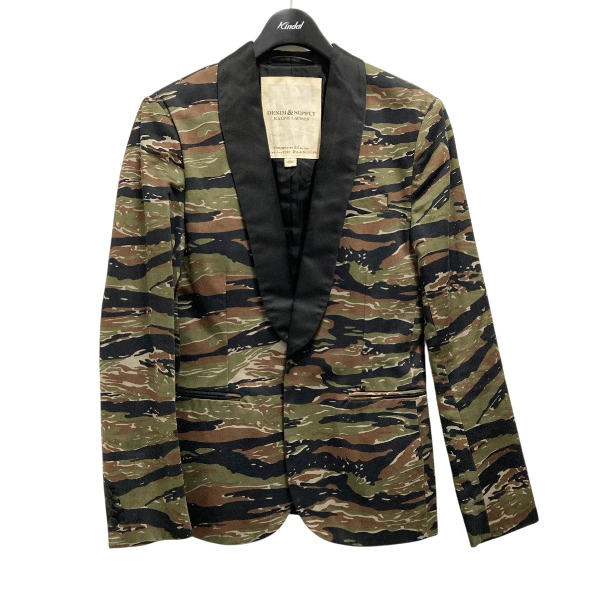 LAUREN RALPH LAUREN テーラードジャケット オリーブ 42L. DENIM ＆ SUPPLY RALPH LAUREN(デニムアンドサプライラルフローレン