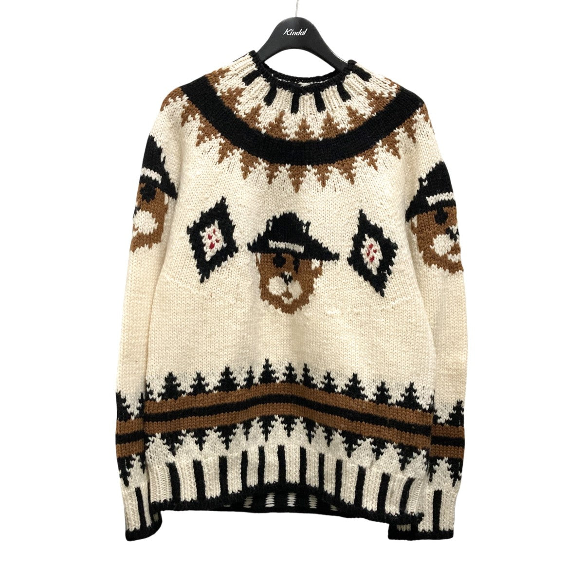 DSQUARED2(ディースクエアード) 21AWベアウールニットS71HA1091