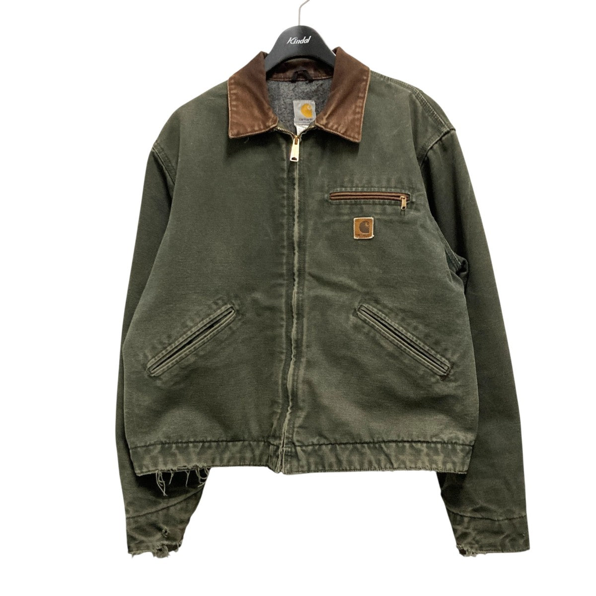 Carhartt トラディショナルジャケット モスグリーン S 00's Carhartt トラディショナルジャケット 