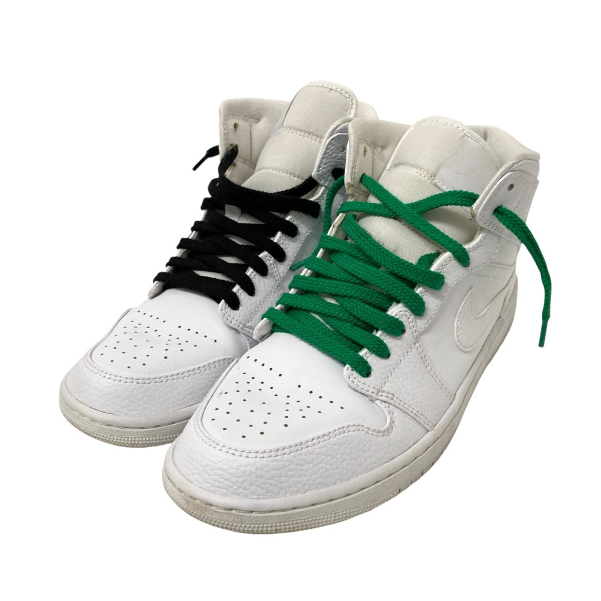 NIKE AIR JORDAN 1 MIDハイカットスニーカー554724 130 古着・中古-1枚目のアイテム画像