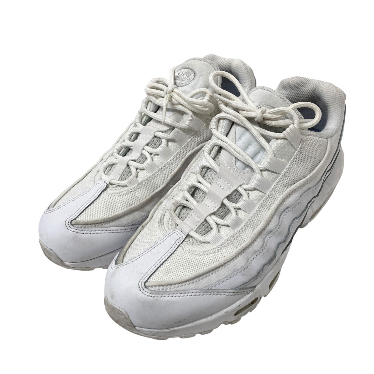 NIKE AIRMAX95 ESSENTIAL ブルーホワイト26cm Nike Air Max 95 Essential ホワイト ブルー 26 5｜Yahoo!フリマ