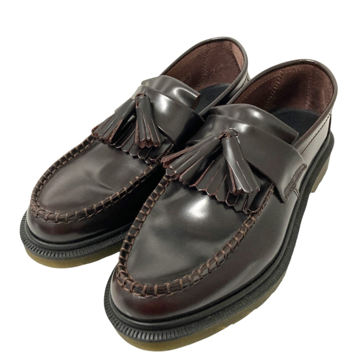 Dr.Martens サイドメッシュタッセルローファー ブラウン 中古・古着通販】Dr.Martens (ドクターマーチン) サイドメッシュ