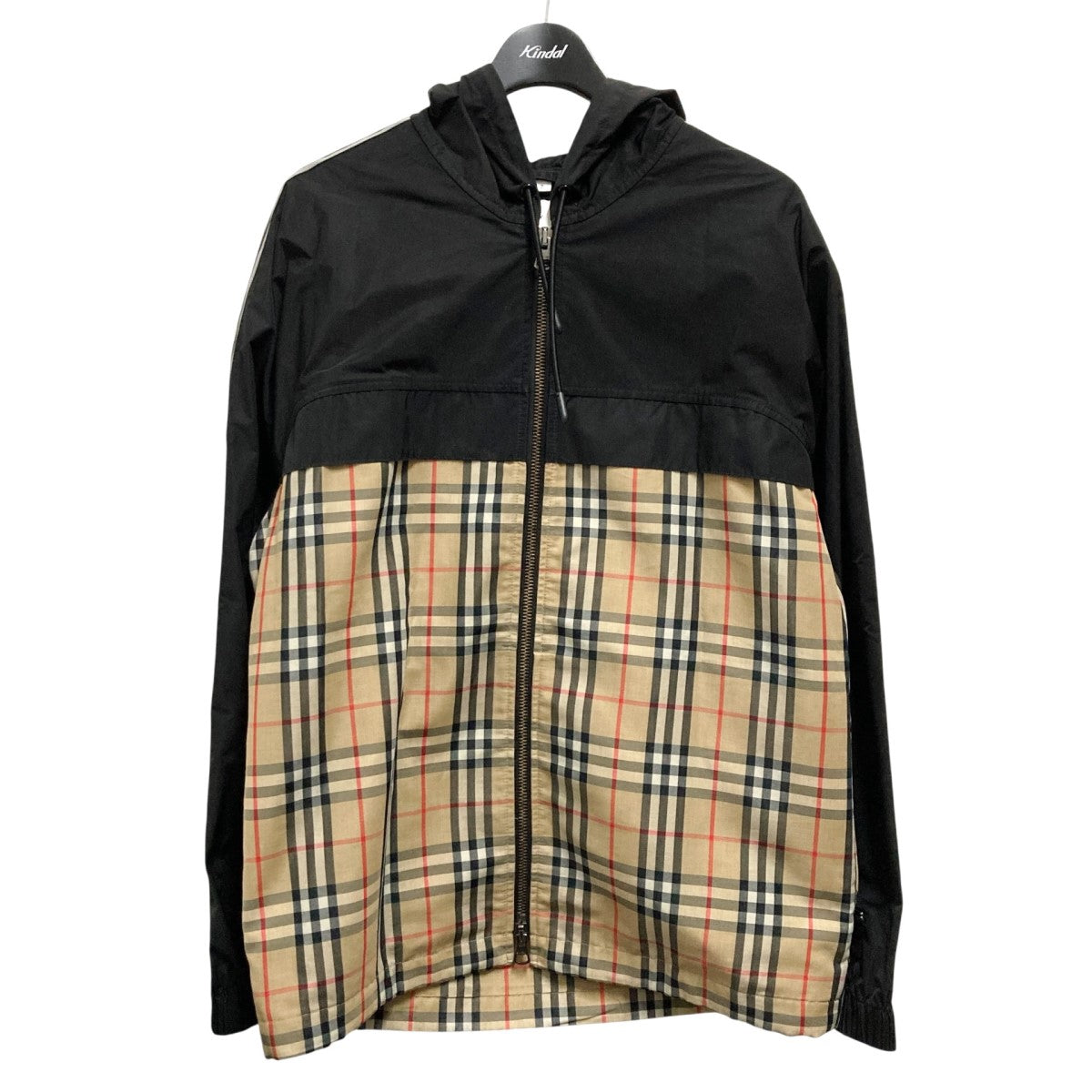 BURBERRY(バーバリー) チェックパネルシェイプメモリータフタ 