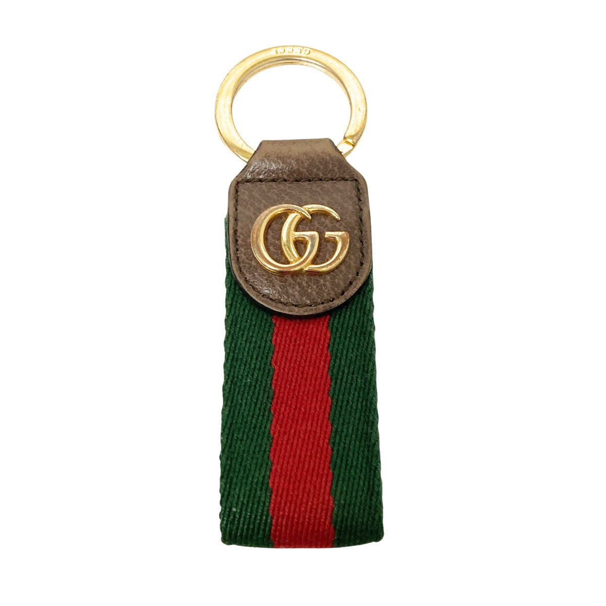 【極美品】グッチ　オフィディア　GGパターン キーホルダー　キーリング　　現行 GUCCI ** オフィディアキーチェーン Giftにも☆ (GUCCI