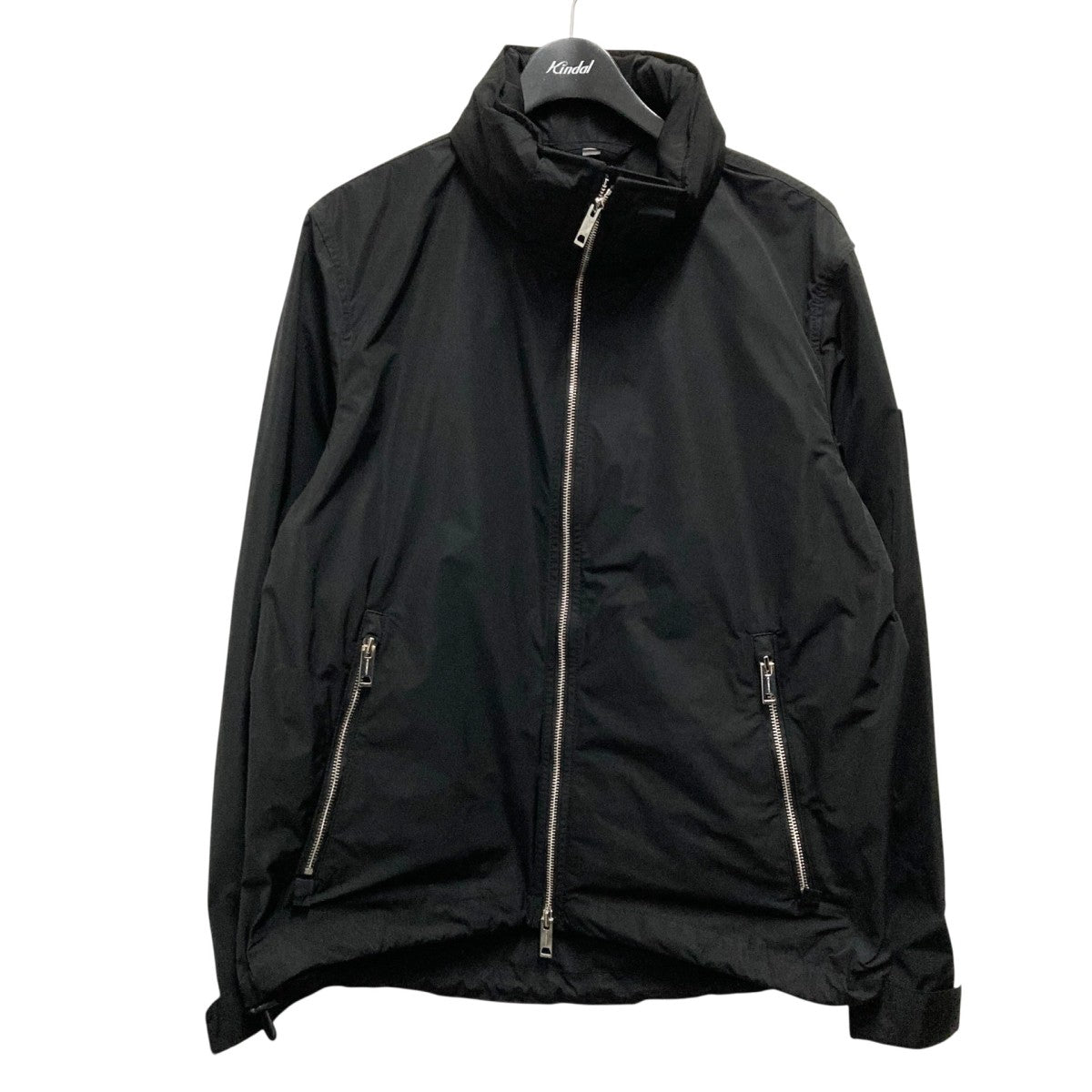 Burberry バーバリー ブラック ジャケット XL ジッパー 中古・古着通販】BURBERRY BLACK LABEL (バーバリーブラック