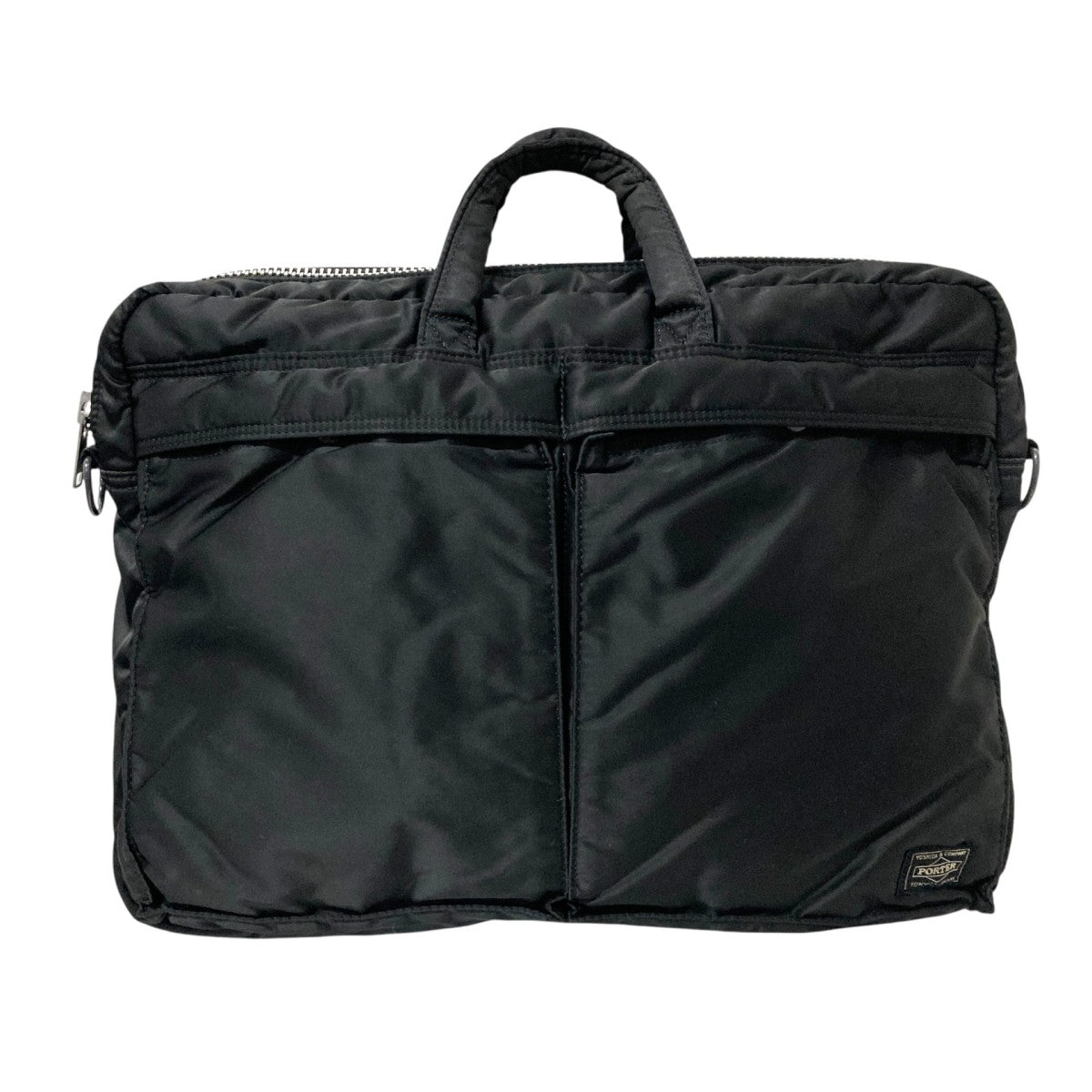 PORTER ビジネスバッグ　ブラック PORTER ポーター シンプルデザイン ビジネスバッグ レザー