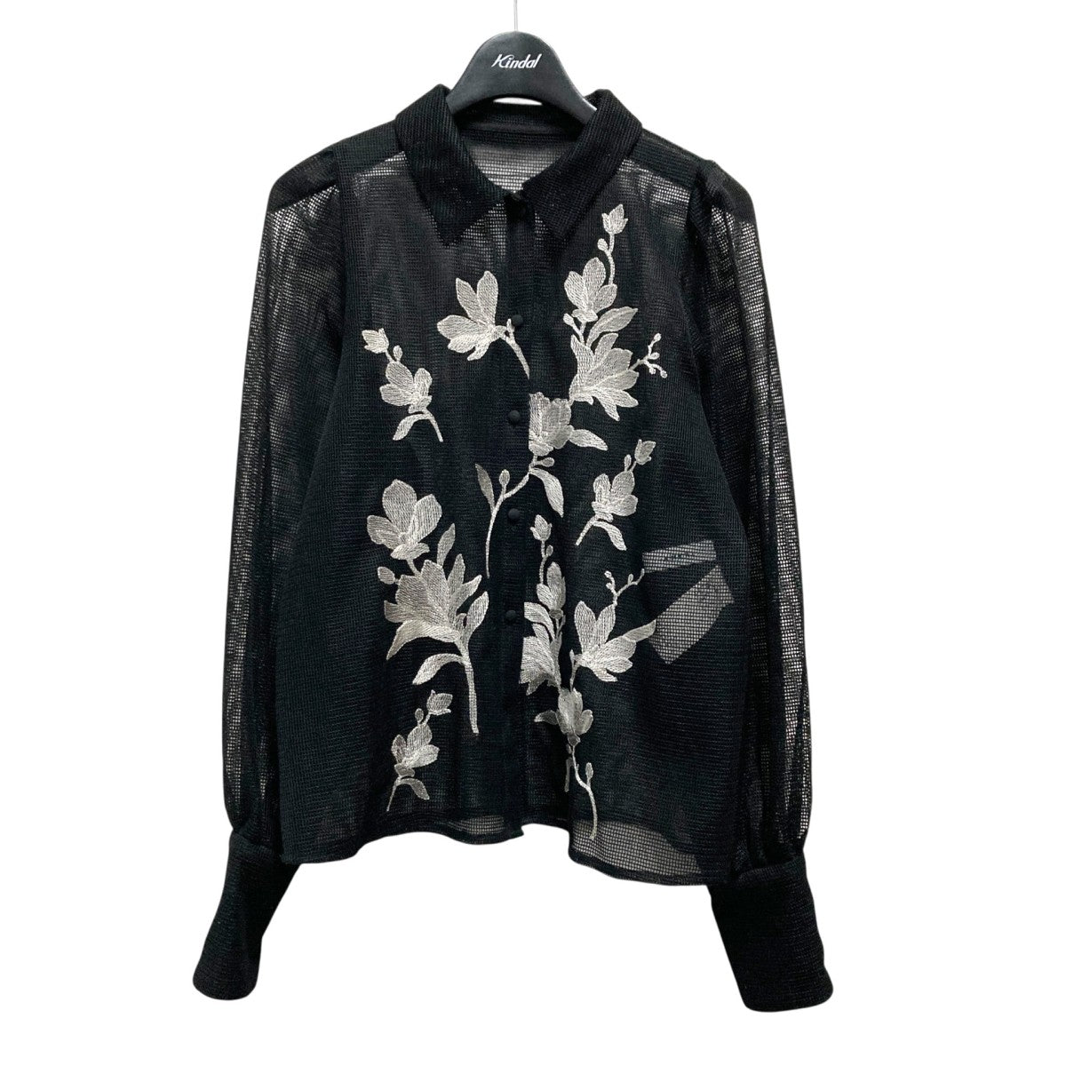AMERI ADALEE EMBROIDERY MESH BLOUSEメッシュブラウス01210460200 古着・中古-1枚目のアイテム画像