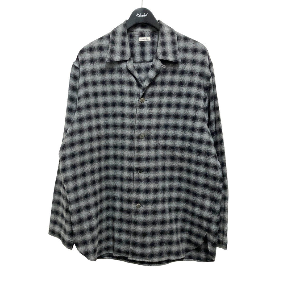 24ss maatee&sons Steven Alan別注 チェックシャツ 2 Steven Alan＞コットン チェック シャツ（シャツ/ブラウス
