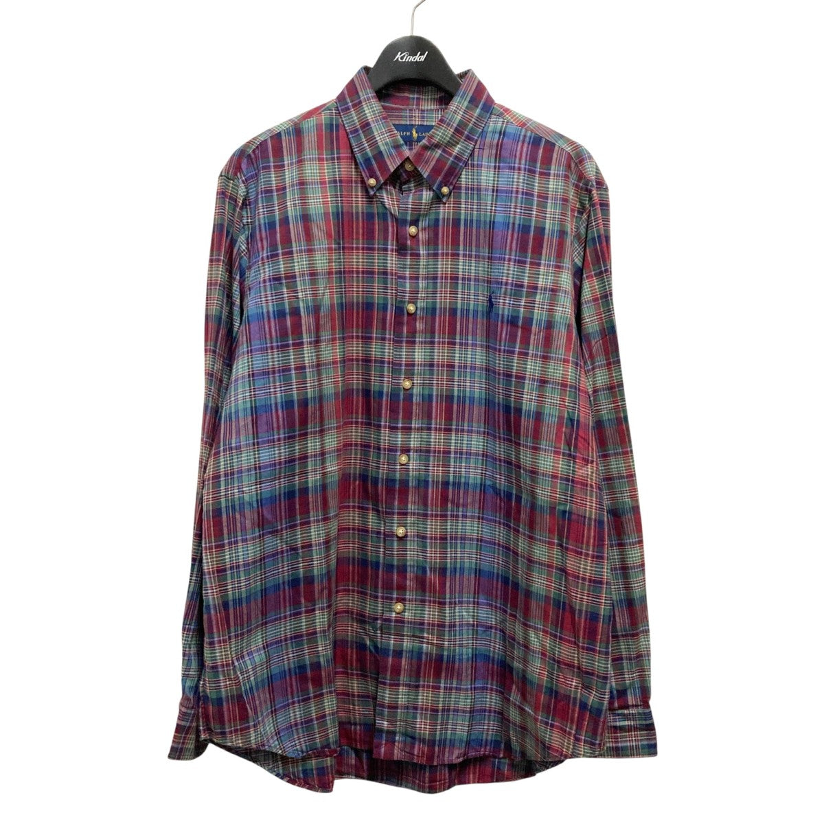 Ralph Lauren wool JK チェック　L Ralph Lauren wool JK チェック L