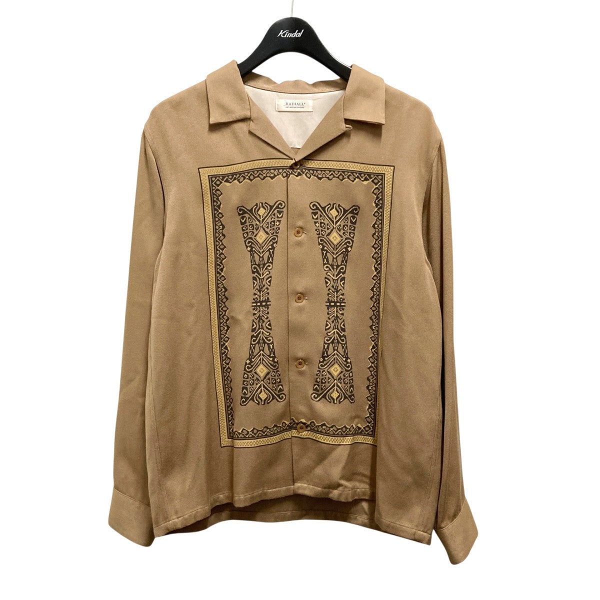 豊富な，お得 RADIALL◆ラディアル/アロハシャツ/M/レーヨン/BLK/RAD-21SS-SH004