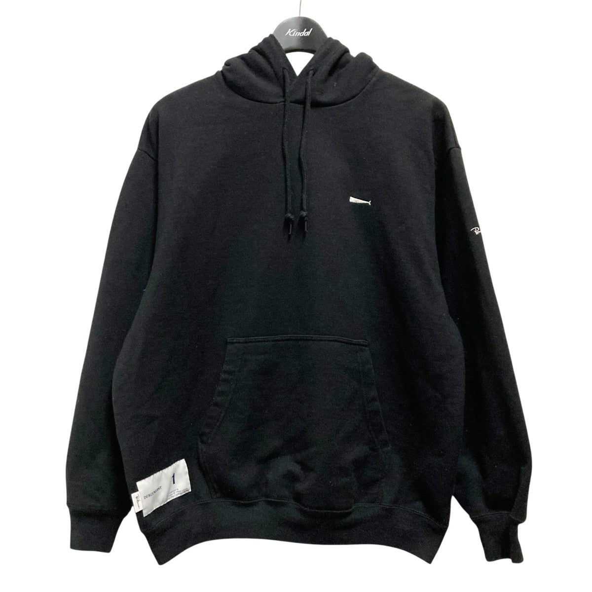 DESCENDANT×Ron Herman Box Hoodieプルオーバーパーカー ブラック