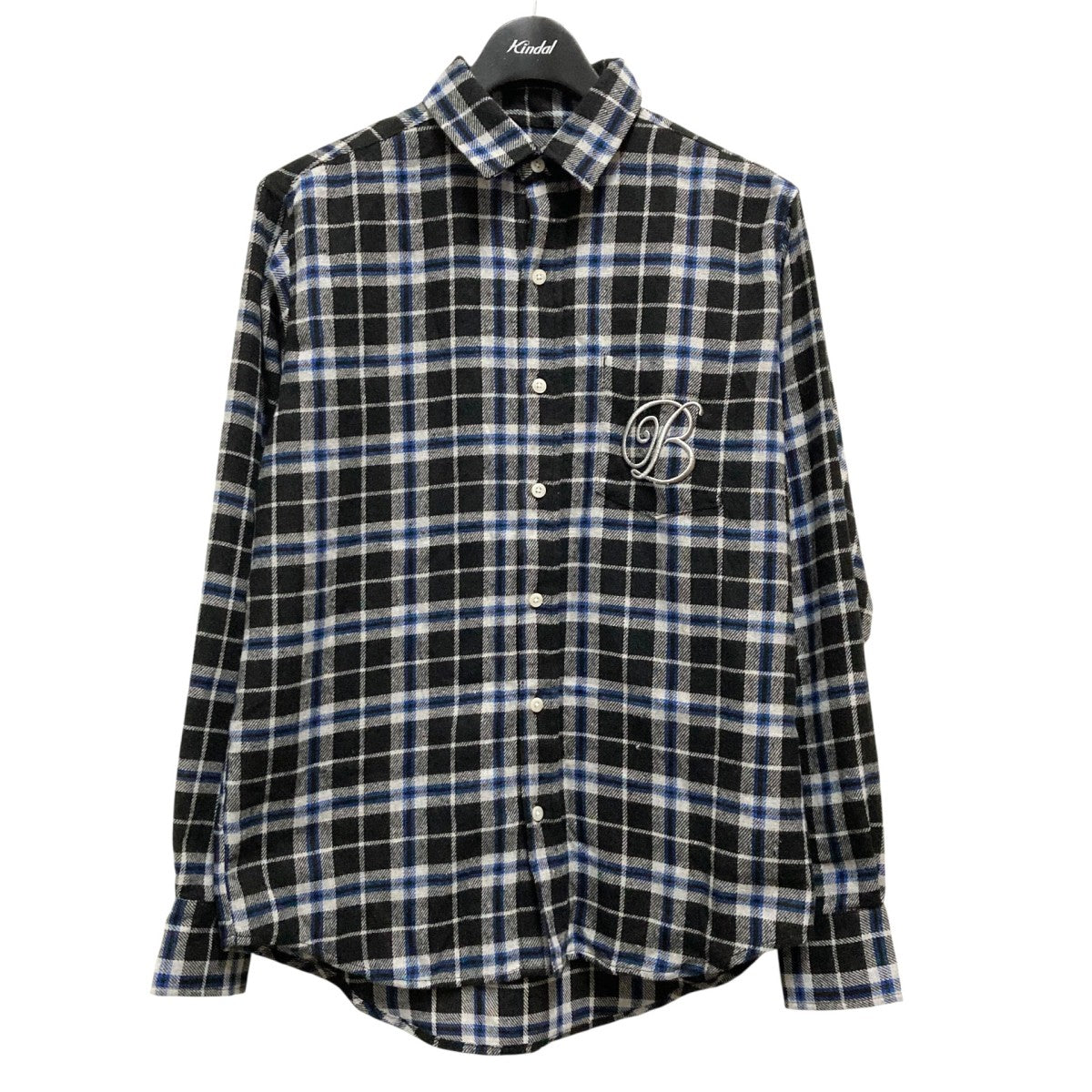 THE BLACK EYE PATCH(ブラックアイパッチ) EMBLEM FLANNEL SHIRT