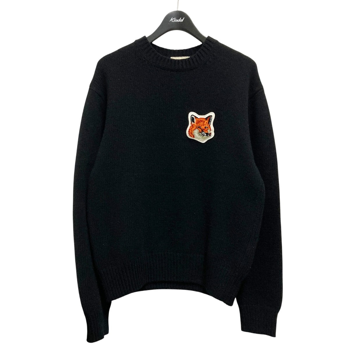 MAISON KITSUNE(メゾンキツネ) ワンポイントニットFU00565KT1010
