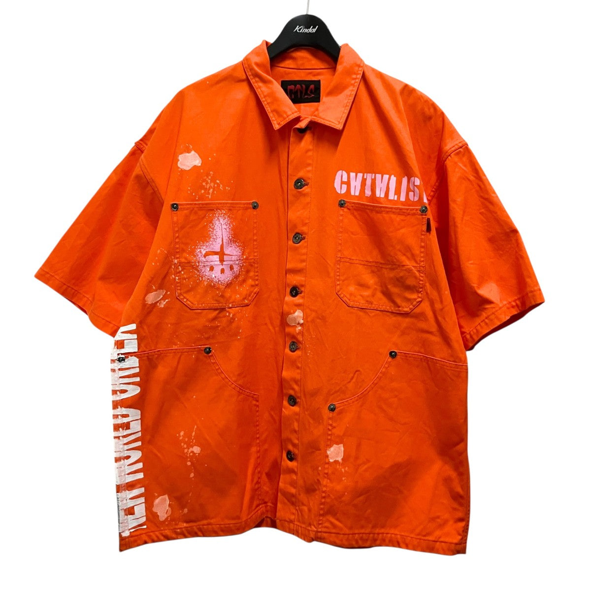 CVTVLIST(カタリスト) PRISONER SHIRT半袖シャツ2201070202 2201070202