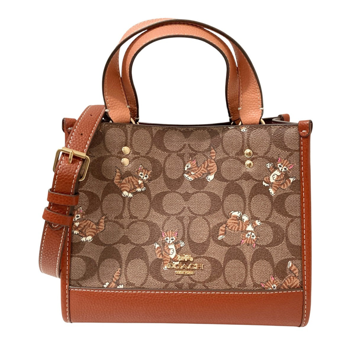 ☆*☆様 COACH ダンシングキトゥン　ショルダーバッグ　バッグ コーチ) ダンシング キトゥン ショルダーバッグ 新品 COACH