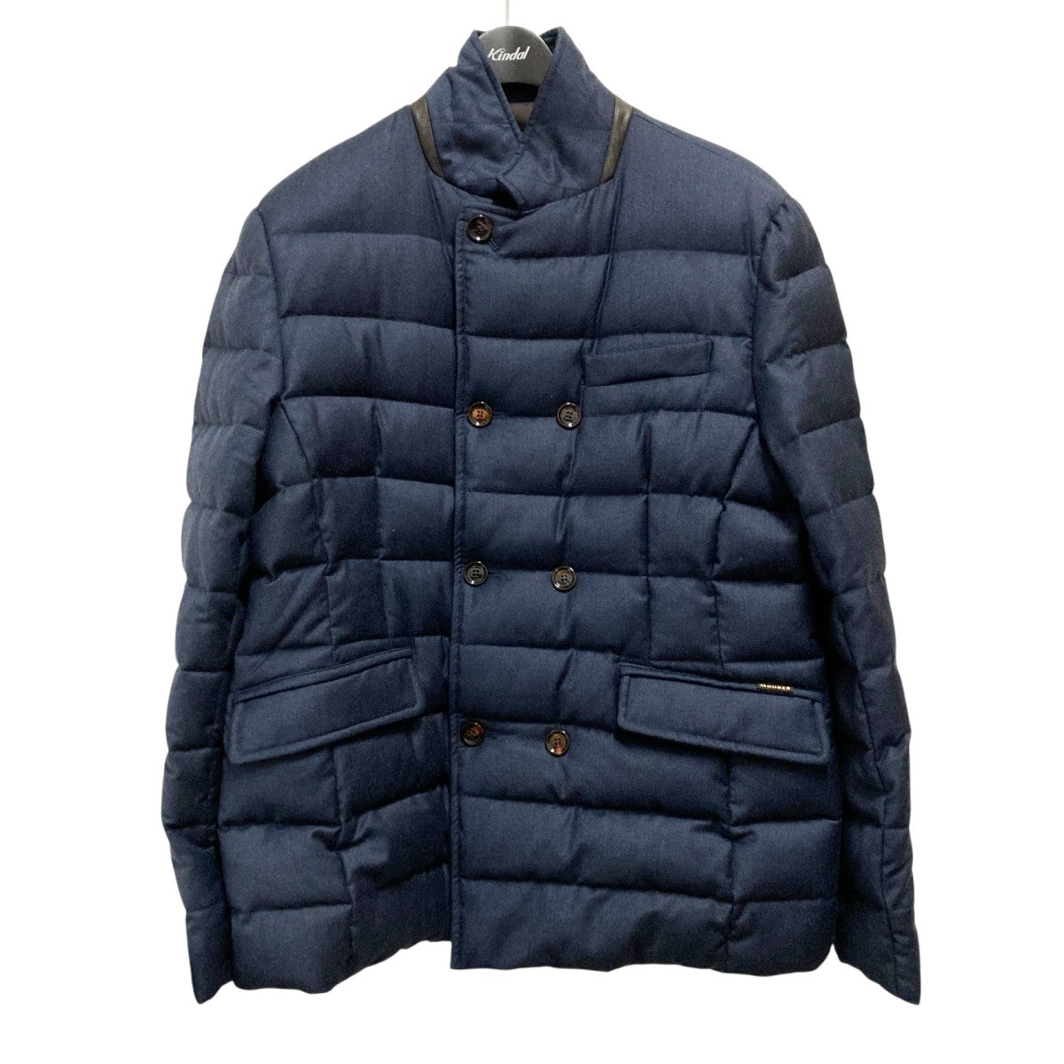 MOORER ムーレー紺 ネイビー 軽量 ダウン size40 値下げ』MOORER ネイビー ダウンジャケット MOORER ムーレー紺