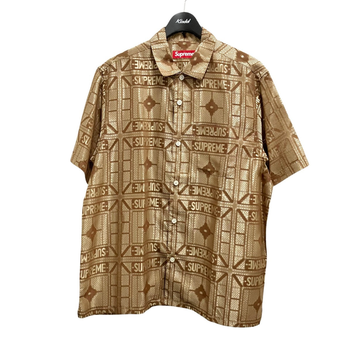 Supreme(シュプリーム) Tray Jacquard S／S Shirtシアー半袖シャツ