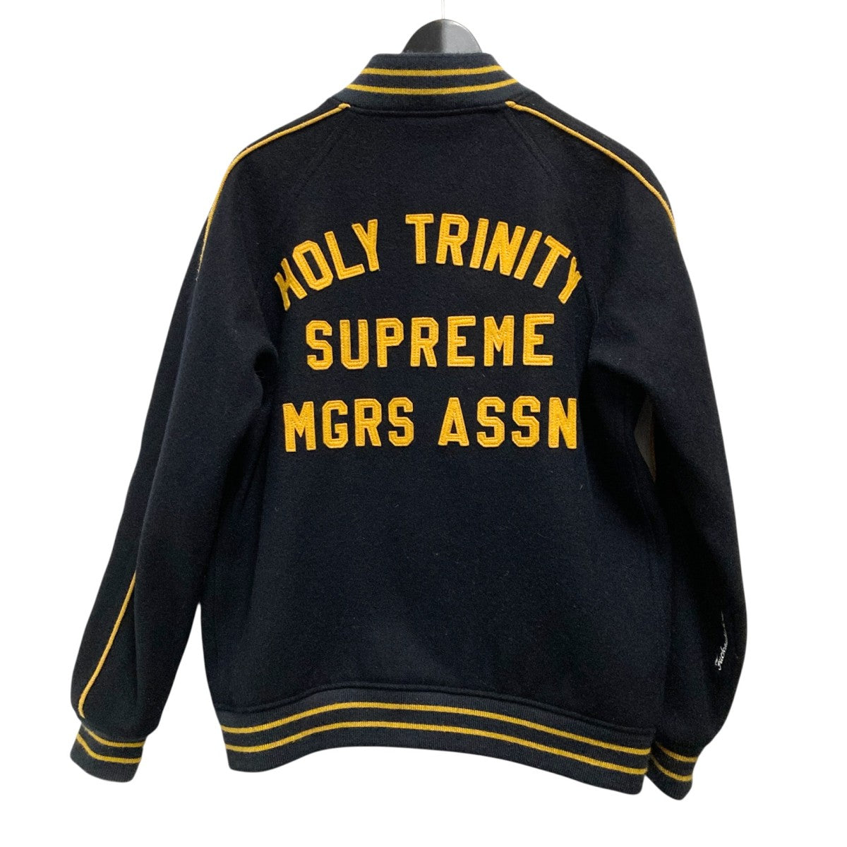 Supreme Holy Trinity Varsity Jacketスタジャン 古着・中古-2枚目のアイテム画像