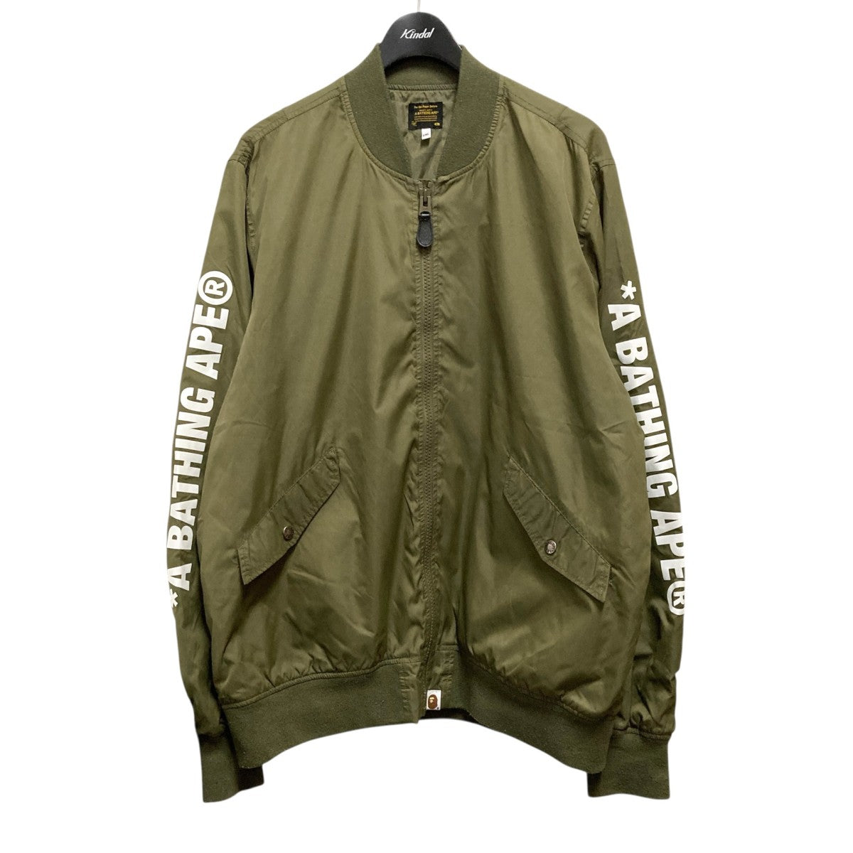 A BATHING APE(アベイシングエイプ) MA-1ジャケット001GDE201009X