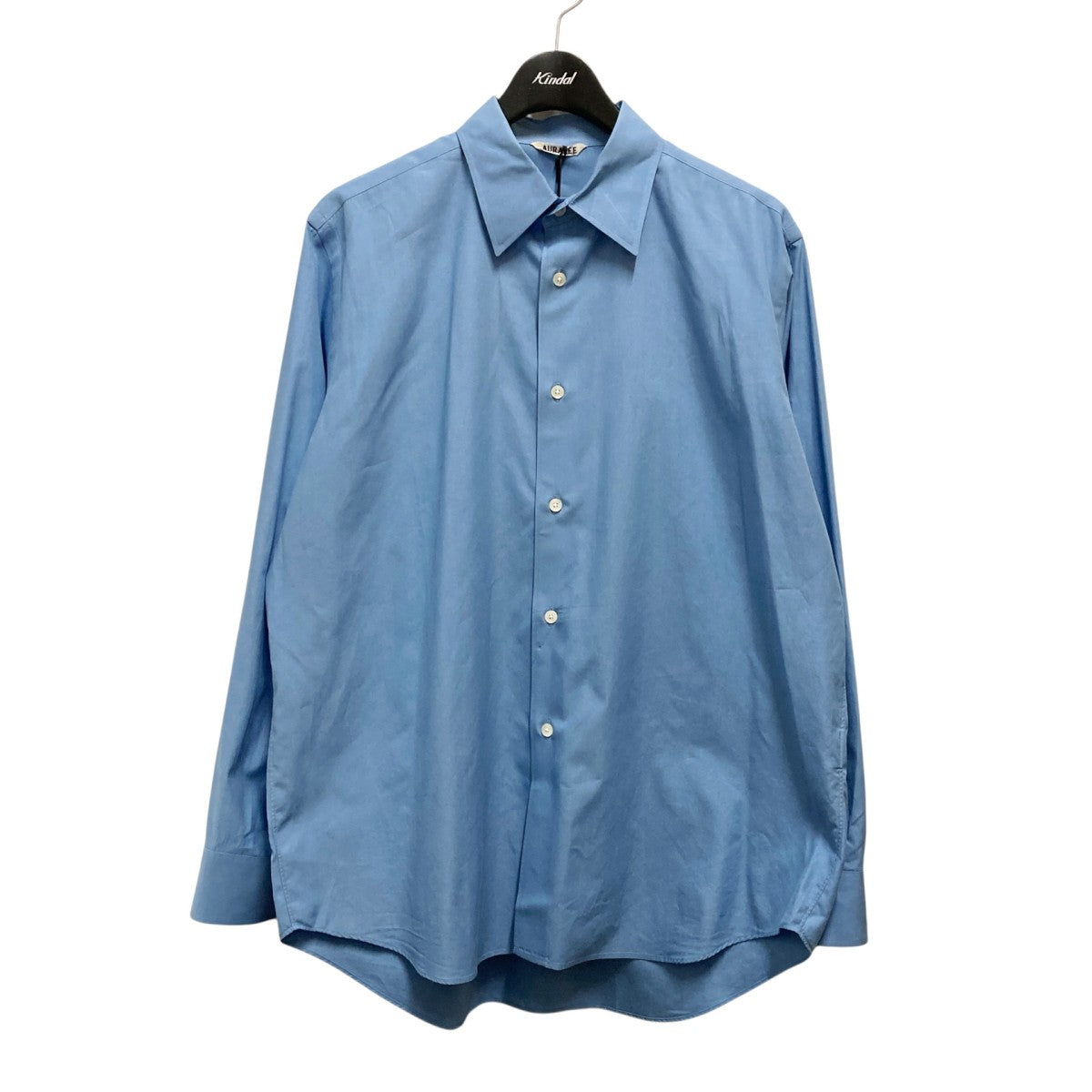 AURALEE(オーラリー) 長袖シャツA25SS01TN A25SS01TN ブルー サイズ 3