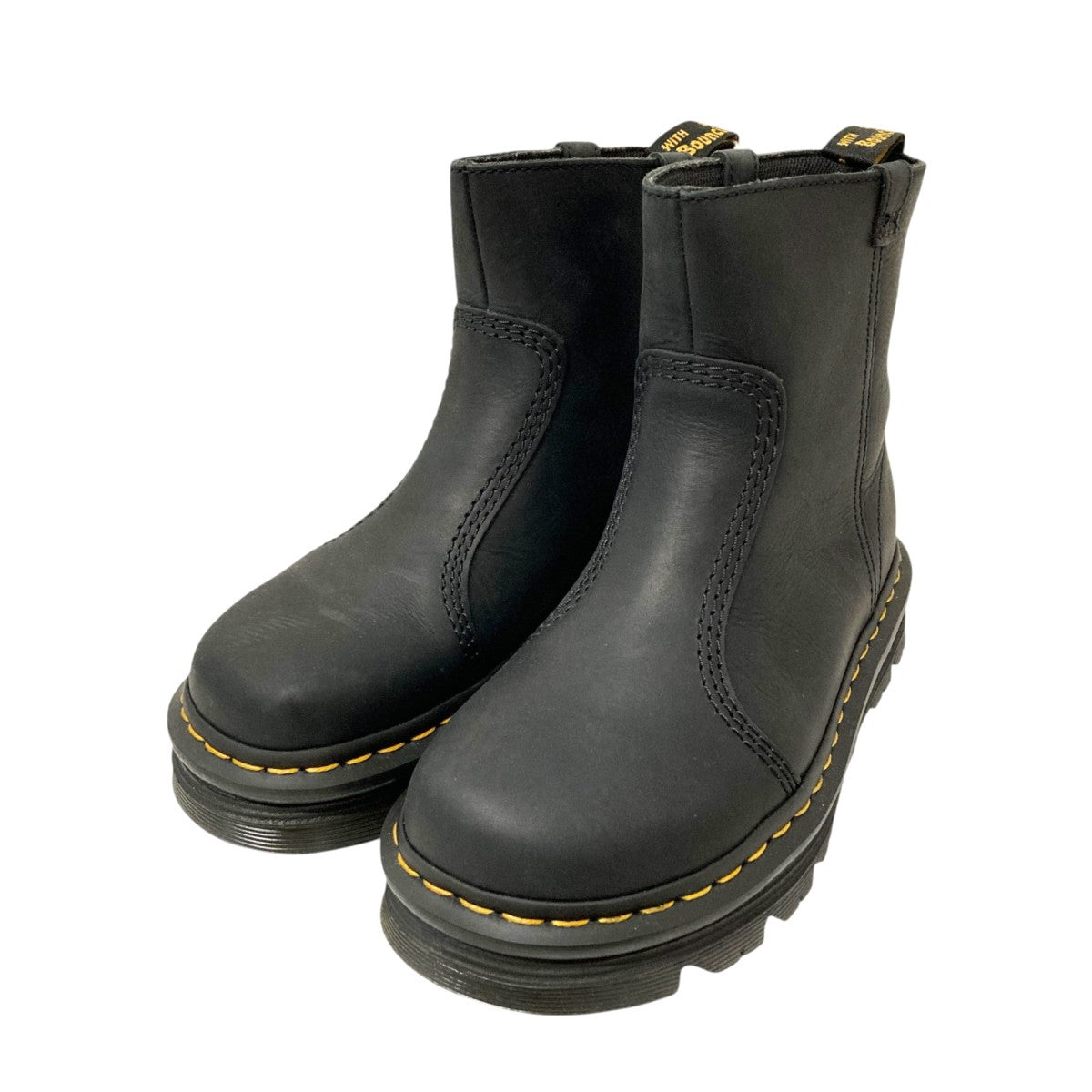 Dr．Martens(ドクターマーチン) ZEBZAG RIGGERショートブーツ ブラック