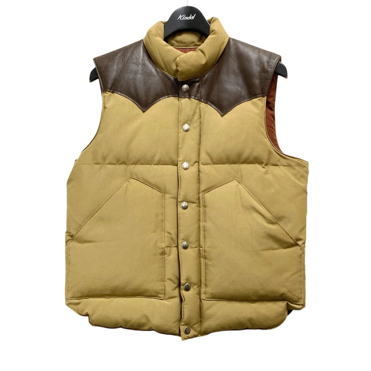 SUGAR CANE ダウンベスト Lサイズ ベージュ/ブラウン SUGAR CANE(シュガーケーン) ダウンベスト ベージュ サイズ M｜【公式