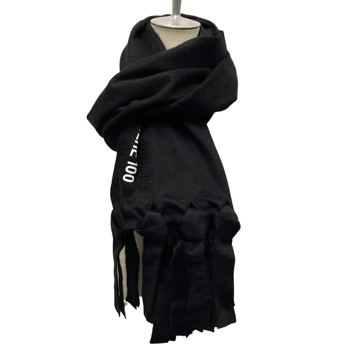 LORO PIANA×Hiroshi Fujiwara カシミヤマフラー ブラック｜【公式