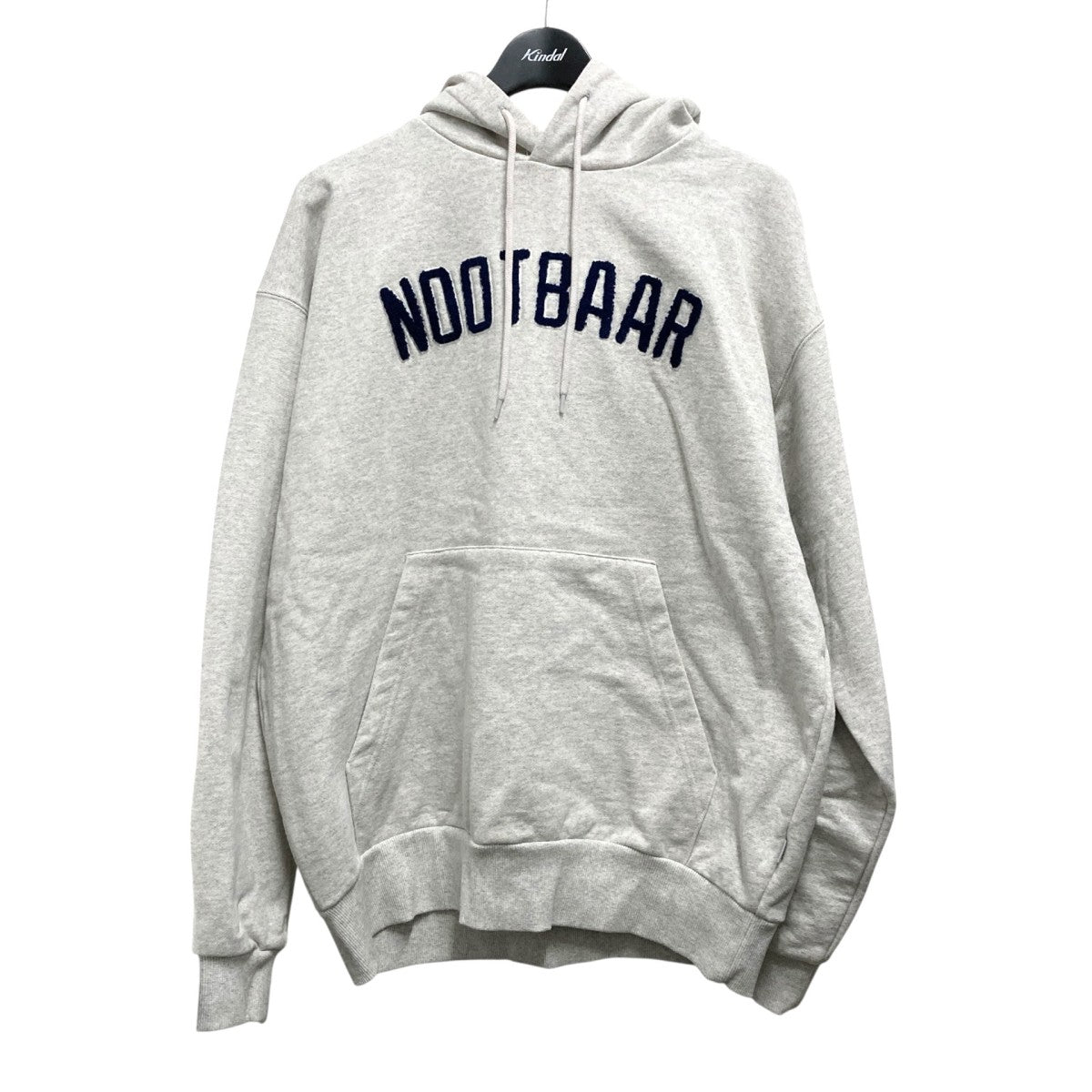 KEBOZ×NOOTBAAR SWEAT HOODIEプルオーバーパーカー グレー サイズ S 