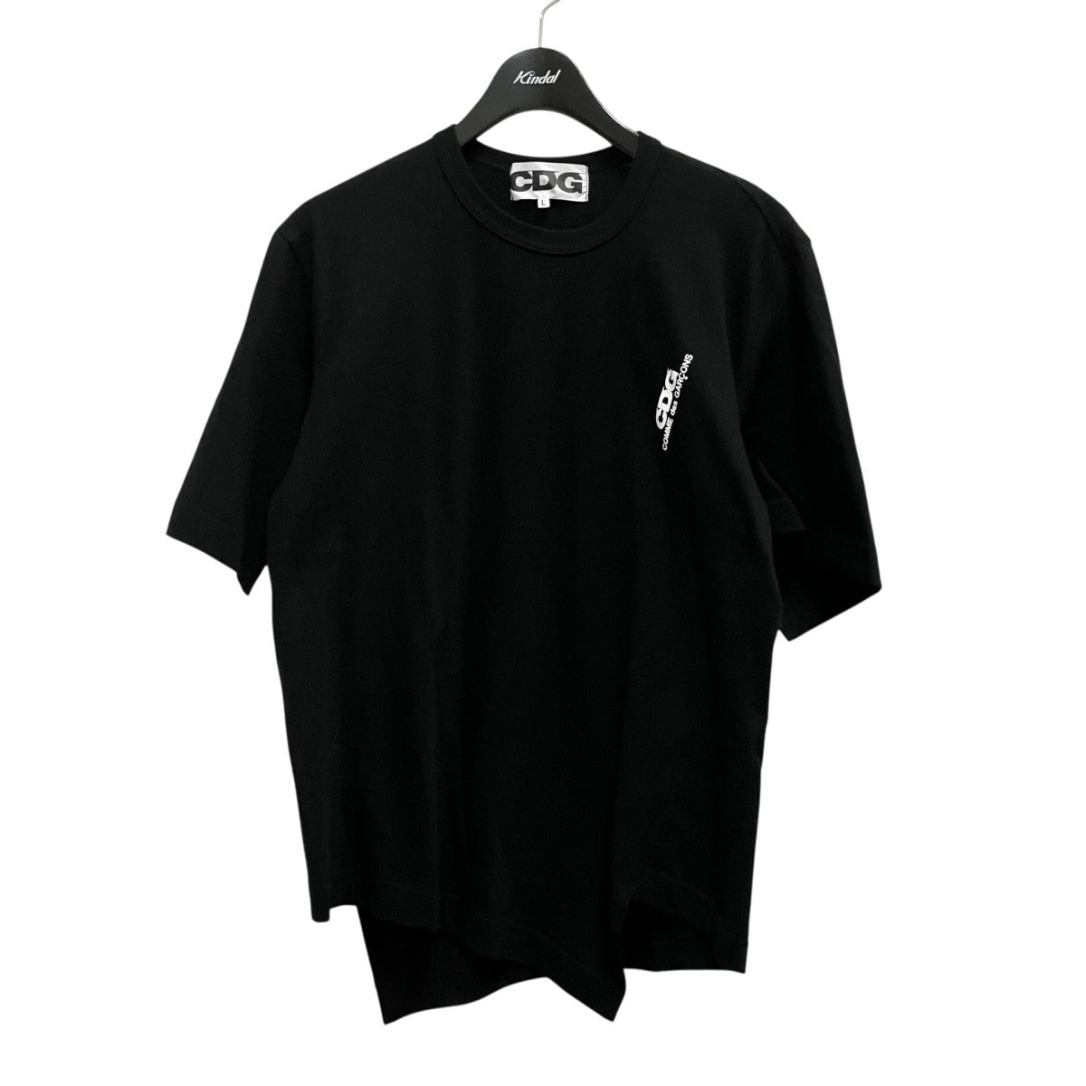 CDG(シーディージー) プリントTシャツSZ T050 SZ T050 ブラック サイズ