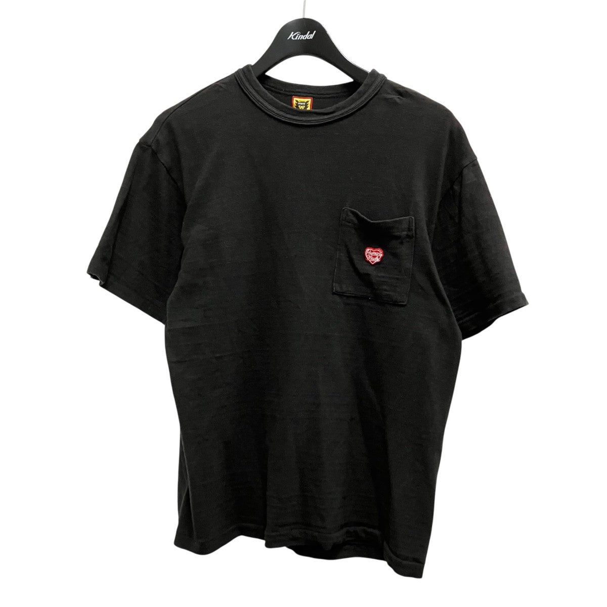 HUMAN MADE(ヒューマンメイド) 胸ポケット付きTシャツ ブラック サイズ